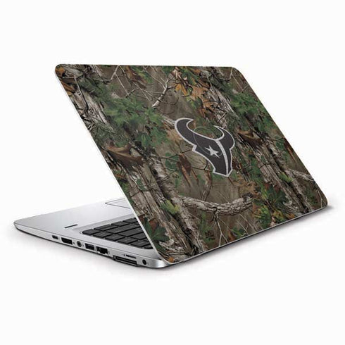 NFL Houston Texans Realtree Xtra Green Camo HP Elitebook Skin